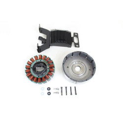 PartzBiz HD VT32-1393 - V-Twin 32-1393 50 Amp Alternator & Regulator ชุดอัพเกรด 14-16 Harley FLTR FLHT การชาร์จประสิทธิภาพทางไฟฟ้า Twin Cam electra road glide ชิ้นส่วนรถจักรยานยนต์ PartzBiz HD VT32-1393 - V-Twin 32-1393 50 Amp Alternator & Regulator ชุดอัพเกรด 14-16 Harley FLTR FLHT การชาร์จประสิทธิภาพทางไฟฟ้า Twin Cam electra road glide ชิ้นส่วนรถจักรยานยนต์