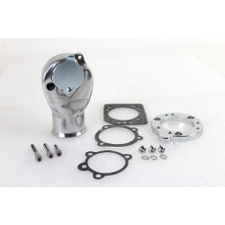 PartzBiz HD VT34-0487 - V-Twin 34-0487 ขัด Tourist Trophy Breather Snoot Carb Intake 88-07 Harley คาร์บูเรเตอร์ Inlet ฝาครอบ PartzBiz HD VT34-0487 - V-Twin 34-0487 ขัด Tourist Trophy Breather Snoot Carb Intake 88-07 Harley คาร์บูเรเตอร์ Inlet ฝาครอบ