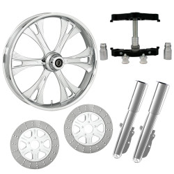 PartzBiz HD VALOR-DUAL-CHR-KIT-PCKG - Valor Chrome 23” ยางล้อแบบ Dual Rotors พร้อมท่อนล่างและตัวเลื่อน Raked Triple Trees | VALOR-DUAL-CHR-KIT-PCKG PartzBiz HD VALOR-DUAL-CHR-KIT-PCKG - Valor Chrome 23” ยางล้อแบบ Dual Rotors พร้อมท่อนล่างและตัวเลื่อน Raked Triple Trees | VALOR-DUAL-CHR-KIT-PCKG