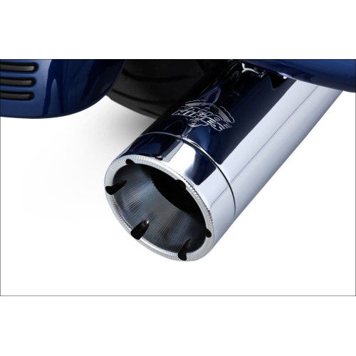 PartzBiz HD: 4400879-Vance & Hines 16780 Chrome Monster Rounds Slip Ons Mufflers Harley 17-Up Milwaukee M8 16780 PartzBiz HD: 4400879-Vance & Hines 16780 Chrome Monster Rounds Slip Ons Mufflers Harley 17-Up Milwaukee M8 16780