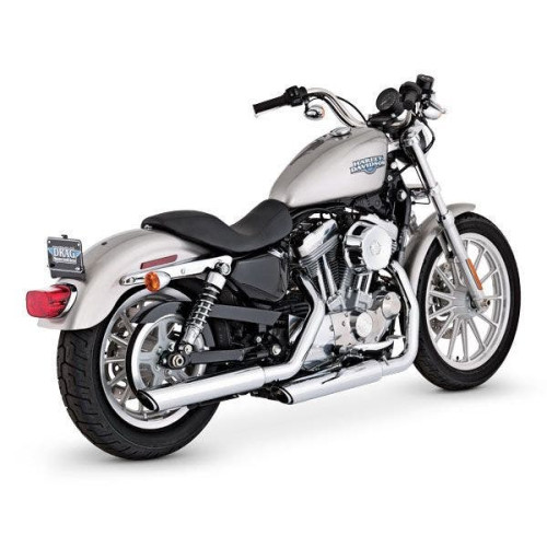 PartzBiz HD: 4400845-Vance & Hines 16839 Chrome Twin Slash 3" Slip-ons Mufflers 04-13 Harley Sportster XL PartzBiz HD: 4400845-Vance & Hines 16839 Chrome Twin Slash 3" Slip-ons Mufflers 04-13 Harley Sportster XL
