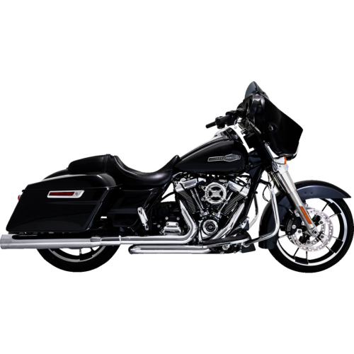 PartzBiz HD: 4400823-Vance & Hines 17351 ท่อไอเสีย Chrome Dresser Duals Header สำหรับ Harley 17-23 FLH Touring | 17351 PartzBiz HD: 4400823-Vance & Hines 17351 ท่อไอเสีย Chrome Dresser Duals Header สำหรับ Harley 17-23 FLH Touring | 17351