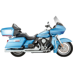 PartzBiz HD VH-17359 - Vance & Hines 17359 Chrome Pro Pipe 2 into 1 Exhaust สำหรับ Harley Touring FL 10-16 | 17359