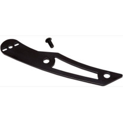 PartzBiz HD VH-21946 - Vance & Hines 21946 สีดำ Saddlebag Exhaust Support Bracket 18-Up HD Softail M8 Heritage Classic Sport Glide Custom Chopper Muffler Accessory Parts 1861-1250 18611250 VH7135