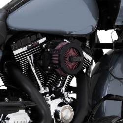 PartzBiz HD VH-40365 - Vance & Hines 40365 Black VO2 Cage Fighter Air Intake Harley Twin Cam TBW 08-17 | 40365 PartzBiz HD VH-40365 - Vance & Hines 40365 Black VO2 Cage Fighter Air Intake Harley Twin Cam TBW 08-17 | 40365