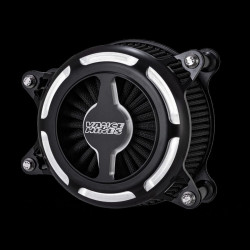PartzBiz HD VH-40393 - Vance & Hines 40393 Black Contrast VO2 Blade Air Intake Harley Twin Cam TBW 08-17 | 40393 PartzBiz HD VH-40393 - Vance & Hines 40393 Black Contrast VO2 Blade Air Intake Harley Twin Cam TBW 08-17 | 40393