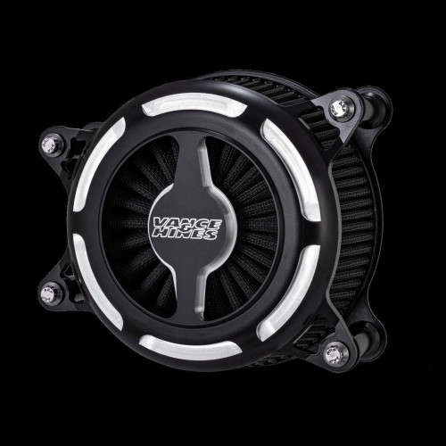 PartzBiz HD: 4400789-Vance & Hines 40393 Black Contrast VO2 Blade Air Intake Harley Twin Cam TBW 08-17 | 40393 PartzBiz HD: 4400789-Vance & Hines 40393 Black Contrast VO2 Blade Air Intake Harley Twin Cam TBW 08-17 | 40393