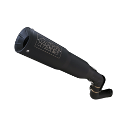 PartzBiz HD VH-46533 - Vance & Hines 46533 Black Adventure Hi-Output 450 Slip On ท่อไอเสีย Harley Pan America | 46533