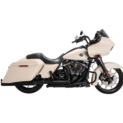 PartzBiz HD: 4400699-Vance & Hines 47351 Matte Black Dresser Duals Header Exhaust Harley 17- Touring | 47351 PartzBiz HD: 4400699-Vance & Hines 47351 Matte Black Dresser Duals Header Exhaust Harley 17- Touring | 47351