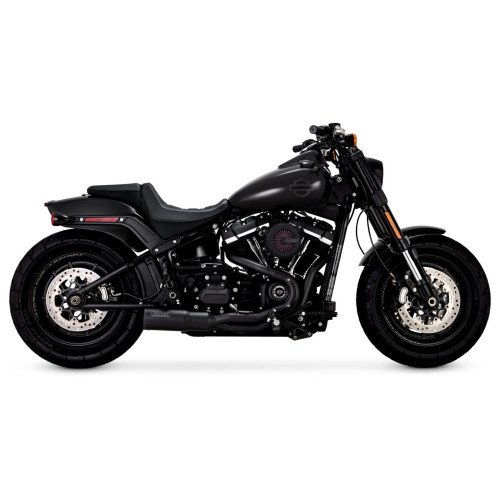 PartzBiz HD: 4400703-Vance & Hines ท่อฟูล Hi-Output 2-in-1 สีดำ Harley Softail M8 18-Up PartzBiz HD: 4400703-Vance & Hines ท่อฟูล Hi-Output 2-in-1 สีดำ Harley Softail M8 18-Up