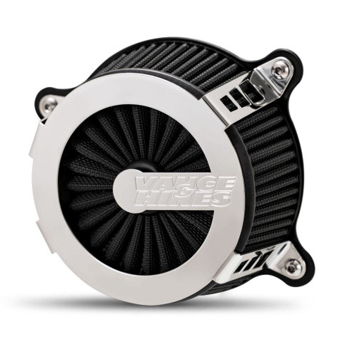 PartzBiz HD: 4400679-Vance & Hines 70355 Chrome VO2 Cage Fighter Air Intake Harley Twin Cam TBW 08-17 | 70355 PartzBiz HD: 4400679-Vance & Hines 70355 Chrome VO2 Cage Fighter Air Intake Harley Twin Cam TBW 08-17 | 70355