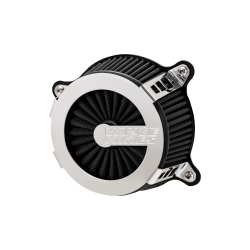 PartzBiz HD VH-70357 - Vance & Hines 70357 Chrome VO2 Cage Fighter Air Intake Harley Big Twin T/C 00-17 | 70357 PartzBiz HD VH-70357 - Vance & Hines 70357 Chrome VO2 Cage Fighter Air Intake Harley Big Twin T/C 00-17 | 70357