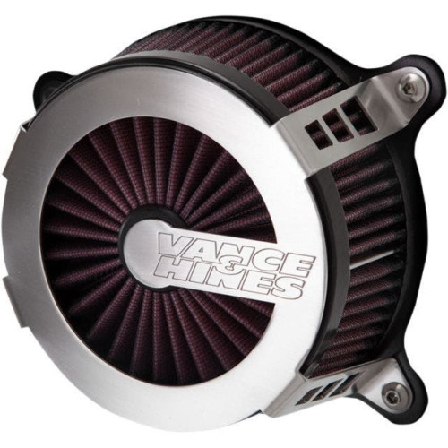 PartzBiz HD: 4400682-Vance & Hines 70367 Brushed VO2 Cage Fighter Air Intake Harley Big Twin T/C 00-17 | 70367 PartzBiz HD: 4400682-Vance & Hines 70367 Brushed VO2 Cage Fighter Air Intake Harley Big Twin T/C 00-17 | 70367