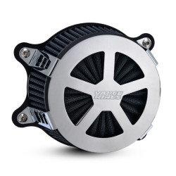 PartzBiz HD VH-71460 - Vance & Hines 71460 Chrome VO2 Radiant V เครื่องฟอกอากาศ Harley Big Twin Cam TBW FLH | 71460 PartzBiz HD VH-71460 - Vance & Hines 71460 Chrome VO2 Radiant V เครื่องฟอกอากาศ Harley Big Twin Cam TBW FLH | 71460