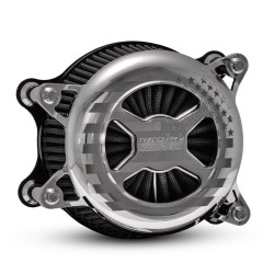 PartzBiz HD VH-72341FG - Vance & Hines 72341FG Chrome VO2 อเมริกา Billet Air Intake Cleaner Harley Twin Cam 00-17 | 72341FG PartzBiz HD VH-72341FG - Vance & Hines 72341FG Chrome VO2 อเมริกา Billet Air Intake Cleaner Harley Twin Cam 00-17 | 72341FG