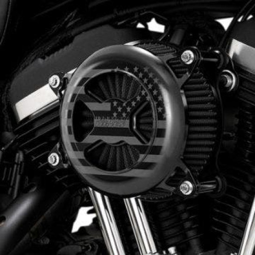 PartzBiz HD: 4400572-Vance & Hines 42339FG Black VO2 America Billet Air Intake Cleaner Harley XL 91-22 | 42339FG PartzBiz HD: 4400572-Vance & Hines 42339FG Black VO2 America Billet Air Intake Cleaner Harley XL 91-22 | 42339FG