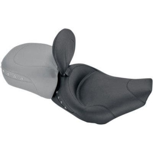 PartzBiz HD: 4400541-Mustang Wide Black Studded Solo Seat w/ Backrest Harley 97-07 FLHR FLHX | 79102 PartzBiz HD: 4400541-Mustang Wide Black Studded Solo Seat w/ Backrest Harley 97-07 FLHR FLHX | 79102