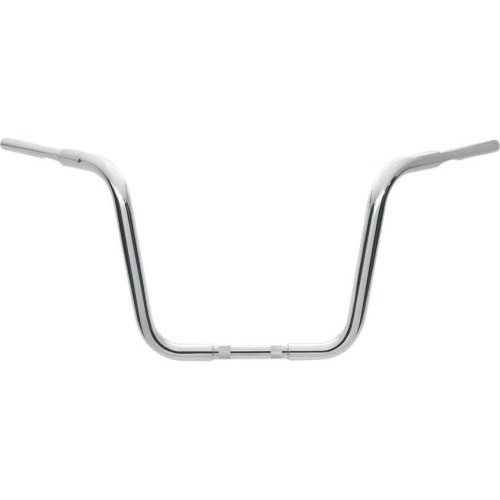 PartzBiz HD: 4400517-Wild 1 Chubby WO502 12.5" Ape Hanger Bars Chrome Harley FLHR FXD FLST FXST