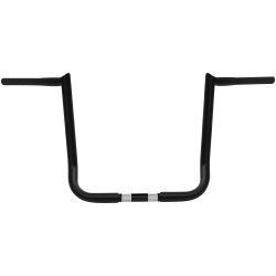 PartzBiz HD DS06014695 - Wild 1 One Chubby Black 16" Ape Hanger Bagger Reaper Handlebars Harley 96up FLH | WO596B PartzBiz HD DS06014695 - Wild 1 One Chubby Black 16" Ape Hanger Bagger Reaper Handlebars Harley 96up FLH | WO596B