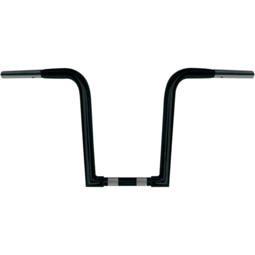 PartzBiz HD: 4400523-Wild 1 One Chubby Blackout 12" Outlaw'Z Ape Hanger Handlebars for Harley Models | WO612B