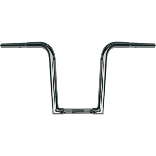 PartzBiz HD: 4400488-Wild 1 One Chubby Chrome 12" Outlaw'Z Ape Hanger Handlebars for Harley Models | WO612