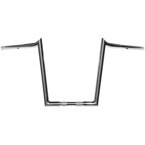 PartzBiz HD: 4400490-Wild 1 One Chubby Chrome 14" Ape Hanger Reaper Handlebars Harley FLTR FLHR Dyna | WO584