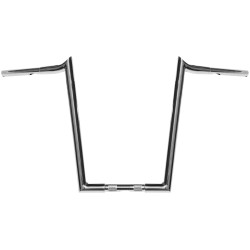 PartzBiz HD DS06014686 - Wild 1 One Chubby Chrome 16" Ape Hanger Reaper Handlebars Harley FLTR FLHR Dyna | WO586 PartzBiz HD DS06014686 - Wild 1 One Chubby Chrome 16" Ape Hanger Reaper Handlebars Harley FLTR FLHR Dyna | WO586