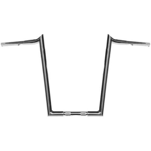 PartzBiz HD: 4400493-Wild 1 One Chubby Chrome 16" Ape Hanger Reaper Handlebars Harley FLTR FLHR Dyna | WO586