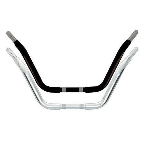 PartzBiz HD: 4400500-Wild 1 One Chubbys 8.5" Road Glide Bar Handlebar Black for Harley Davidson Road Glide or Road King Models