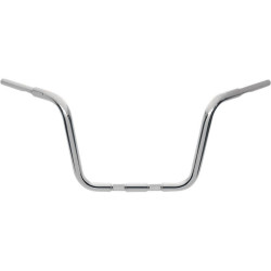 PartzBiz HD DS06010788 - Wild 1 One Chubby Chrome WO575 10" Rise Bagger Handlebars Bars 96-13 FLH/T | WO575 PartzBiz HD DS06010788 - Wild 1 One Chubby Chrome WO575 10" Rise Bagger Handlebars Bars 96-13 FLH/T | WO575