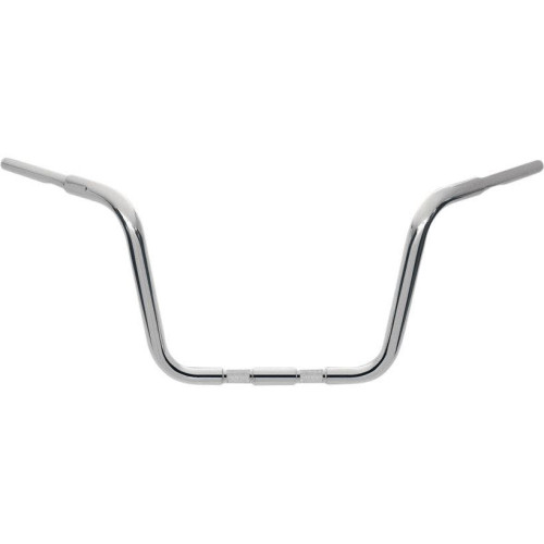 PartzBiz HD: 4400505-Wild 1 One Chubby Chrome WO575 10" Rise Bagger Handlebars Bars 96-13 FLH/T  | WO575