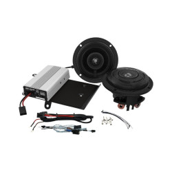 PartzBiz HD DS44050717 - ชุดลำโพง Wild Boar Audio 400 วัตต์ 6.5 นิ้ว Harley Touring FLH/T 14-20