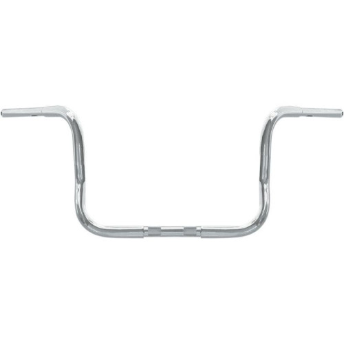PartzBiz HD: 4400482-Wild 1 One Chubby Chrome WO578 10" Rise Bagger Handlebars Bars 96-16 FLH/T  | WO578