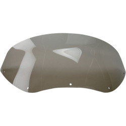 PartzBiz HD DS23100294 - Wind Vest 10" Light Smoke Flip Design Windshield Harley Road Glide FLTR 98-13 | 62-1010