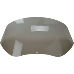PartzBiz HD DS23100303 - Wind Vest 12" Light Smoke Flip Design Windshield Harley Road Glide FLTR 98-13 | 62-1210