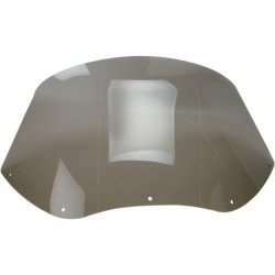 PartzBiz HD DS23100302 - Wind Vest 14" Light Smoke Flip Design Windshield Harley Road Glide FLTR 98-13 | 62-1410