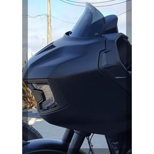 PartzBiz HD: 4400463-Wind Vest 7" Gun Smoke Replacement Windshield Indian Challenger 20 2310-0702 231007021 71-7040 milwaukee eight best for windscreen deflect shield