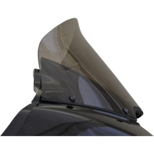 PartzBiz HD: 4400424-Wind Vest 10" Light Smoke Flip Design Windshield Harley Road Glide FLTRX 15-16 | 68-1010