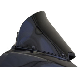 PartzBiz HD DS23100573 - Wind Vest 9" Black Flip Design Windshield for Harley Road Glide FLTRX 15-16 | 68-9030