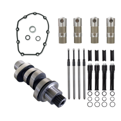 PartzBiz HD WM8-22XE-PACKAGE-BLK - Wood Knight Prowler WM8-22XE Cams Black Pushrod ชุดติดตั้ง Milwaukee-Eight M8 PartzBiz HD WM8-22XE-PACKAGE-BLK - Wood Knight Prowler WM8-22XE Cams Black Pushrod ชุดติดตั้ง Milwaukee-Eight M8