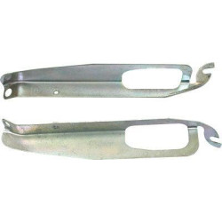 PartzBiz HD WP820-52353 - WPS Heavy Duty Speaker Inner Fairing Support Brackets Harley FLH/T Batwing 58938-96B & 58939-96B