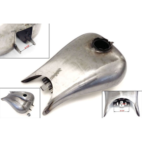 PartzBiz HD: 4400381-Wyatt Gatling 38-092 Raw Stretch Touring 6.6 Gallon Gas Fuel Tank Harley 08-13 PartzBiz HD: 4400381-Wyatt Gatling 38-092 Raw Stretch Touring 6.6 Gallon Gas Fuel Tank Harley 08-13