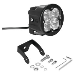 PartzBiz HD XK-XK065003-D - XK Glow 1pc C3 Cube Light With RGB Accent Lighting Kit Driving Beam Fog Mount PartzBiz HD XK-XK065003-D - XK Glow 1pc C3 Cube Light With RGB Accent Lighting Kit Driving Beam Fog Mount