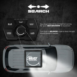PartzBiz HD XK-XK-SAR-2 - XK Glow 360 S.A.R. Light Bar System 36" Light Bar Only Waterproof XK-SAR-2