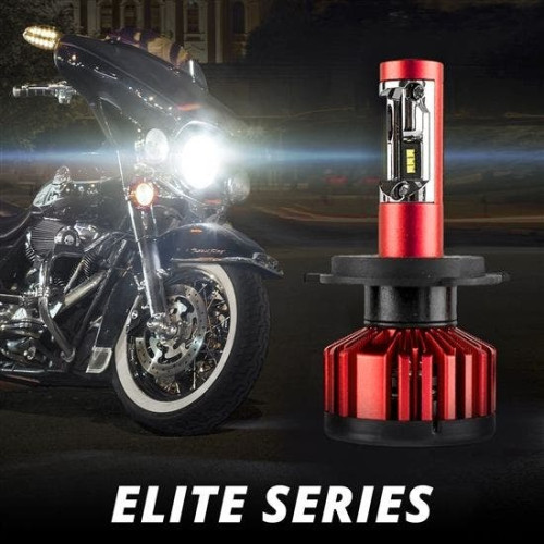 PartzBiz HD: 4400268-XK Chrome XK Glow XK045002-M-H4 Elite Series H4 LED Motorcycle Headlight Bulb custom upgrade high output bright white chopper Harley street light bulb replacement 482181 PartzBiz HD: 4400268-XK Chrome XK Glow XK045002-M-H4 Elite Series H4 LED Motorcycle Headlight Bulb custom upgrade high output bright white chopper Harley street light bulb replacement 482181