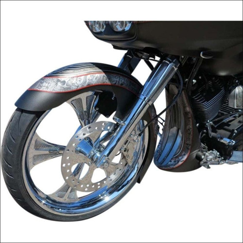 PartzBiz HD: 4400242-Paul Yaffe Bagger Nation 23" Thicky 14 Gauge Steel Wrap Front Fender 86-13 | THICKY23-2013-S PartzBiz HD: 4400242-Paul Yaffe Bagger Nation 23" Thicky 14 Gauge Steel Wrap Front Fender 86-13 | THICKY23-2013-S
