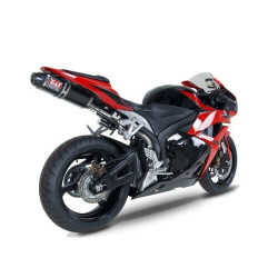 PartzBiz HD WP960-1243 - Yoshimura 123002J520 Stainless R-77 Slip On Exhaust 15-16 Honda CB300F CBR300R 196926 1811-2744
