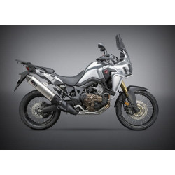PartzBiz HD WP960-1200 - Yoshimura 12400BD520 Stainless RS-4 Slip On Exhaust 16-19 Honda CRF1000L 1811-3225 18113225 202394