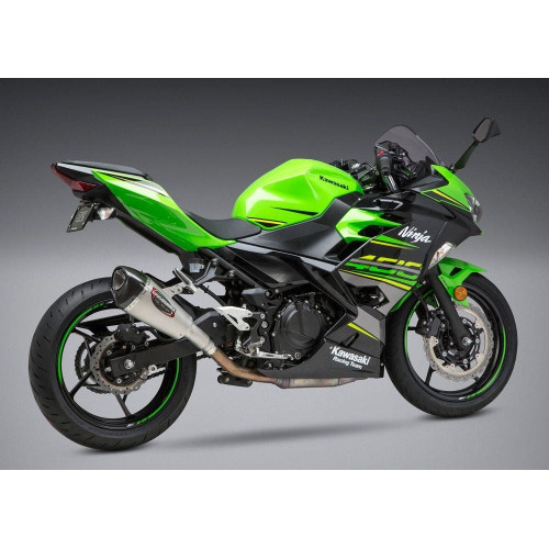 PartzBiz HD: 4400233-Yoshimura 14710BP520 Stainless Alpha T Slip On Exhaust 18-19 Kawasaki Ninja 400 795783 1811-3513 18113513 PartzBiz HD: 4400233-Yoshimura 14710BP520 Stainless Alpha T Slip On Exhaust 18-19 Kawasaki Ninja 400 795783 1811-3513 18113513