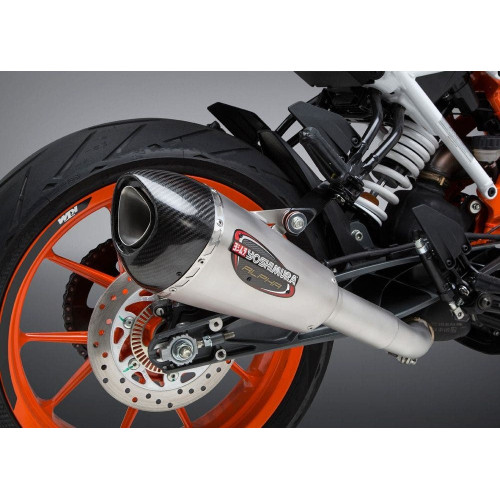 PartzBiz HD: 4400194-Yoshimura 16381BP520 Stainless Alpha T Slip On Exhaust 17-19 KTM RC390 1821-1851 18211851 796386